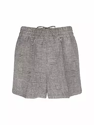 ANINE BING | Leinenshorts KAM  | schwarz