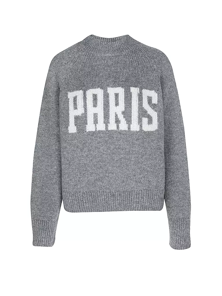 ANINE BING | Pullover KENDRICK UNIVERSITY PARIS | grau