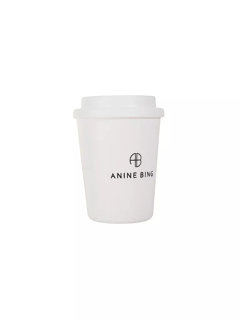 ANINE BING | Reisebecher AB CUP 2er Pkg.  | weiss