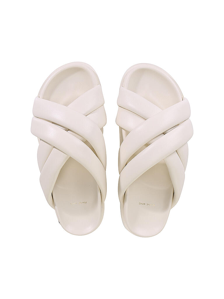 ANINE BING | Sandale Lizzie Slides  | creme