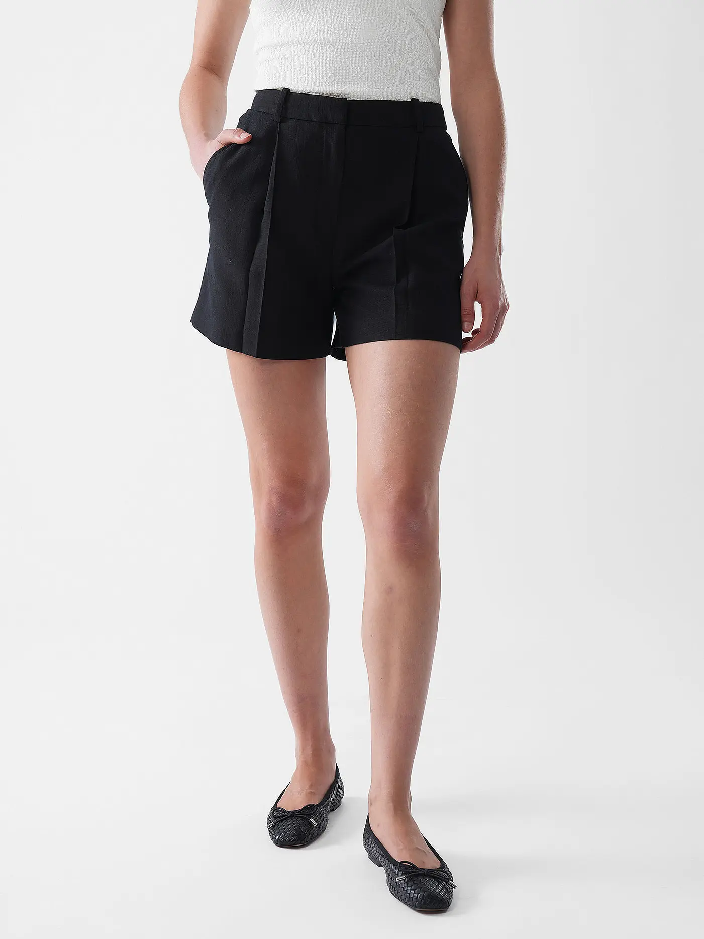 ANINE BING | Shorts TRENT | schwarz