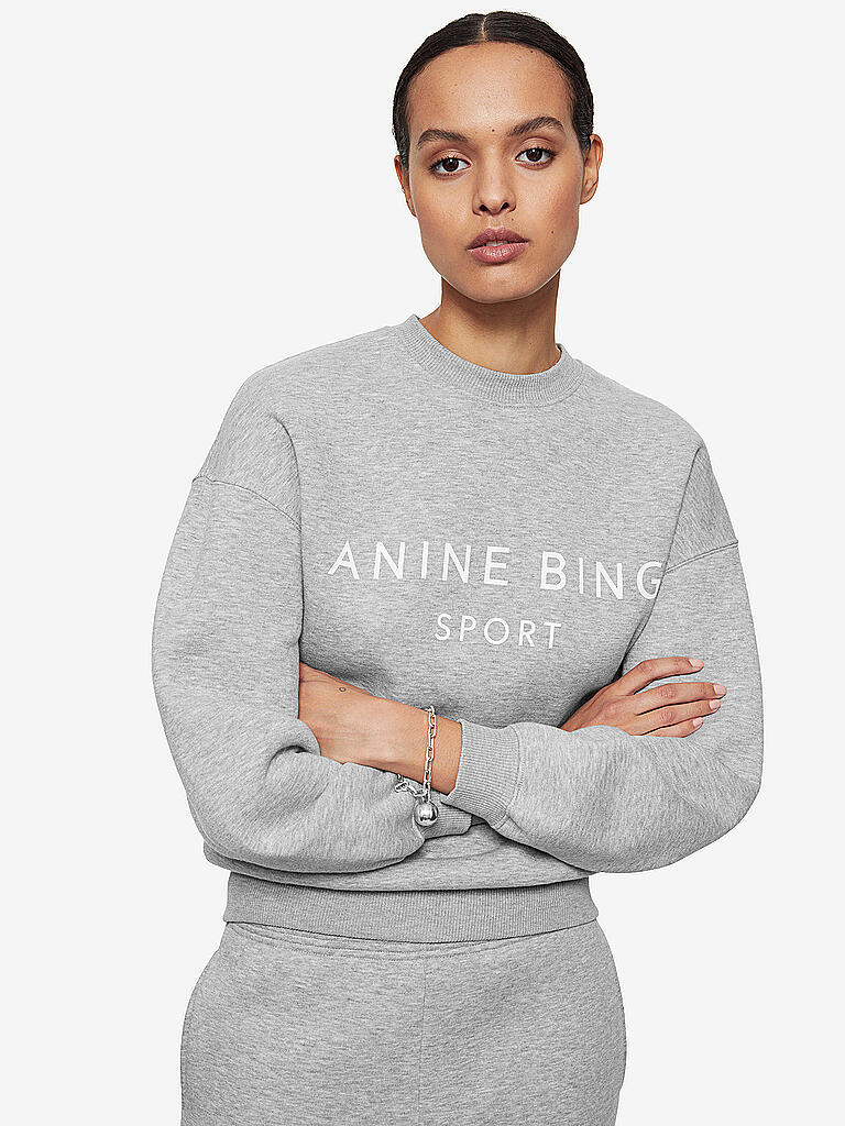 ANINE BING Sweater Evan grau