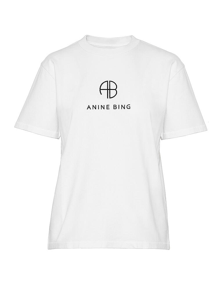 ANINE BING | T-Shirt HUDSON | weiß