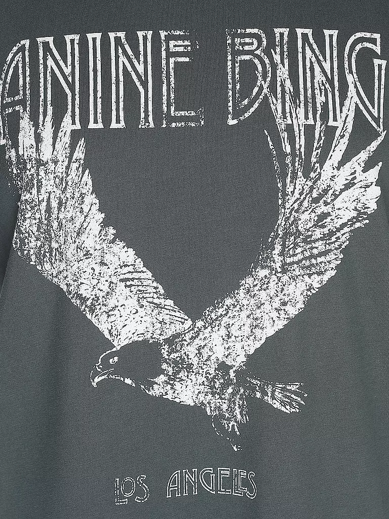 ANINE BING | T-Shirt LILI EAGLE | grau