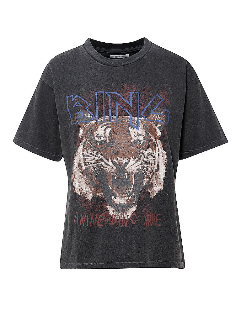 ANINE BING | T-Shirt TIGER | schwarz