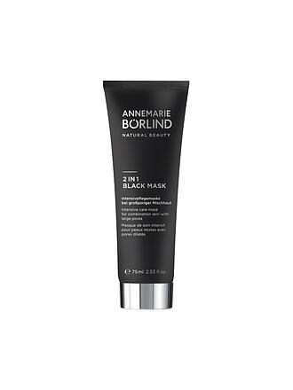ANNEMARIE BÖRLIND | 2 IN 1 BLACK MASK 75ml