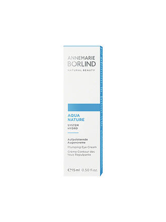 ANNEMARIE BÖRLIND | AQUANATURE  Aufpolsternde Augenccreme 15ml