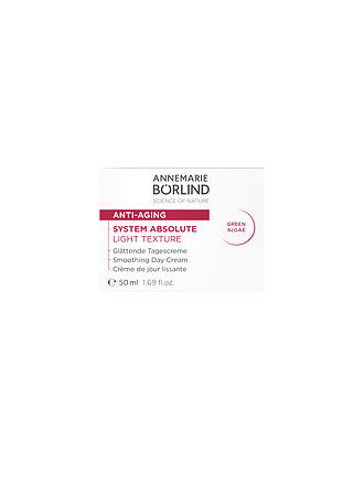 ANNEMARIE BÖRLIND | SYSTEM ABSOLUTE Glättende Tagescreme Light Texture 50ml