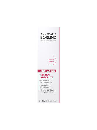 ANNEMARIE BÖRLIND | SYSTEM ABSOLUTE Glättende Augencreme 15ml