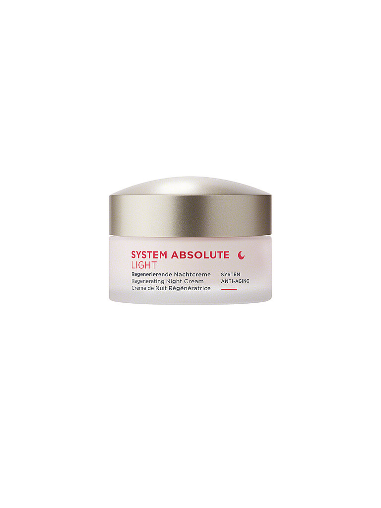 ANNEMARIE BÖRLIND SYSTEM ABSOLUTE Regenerierende Nachtcreme light 50ml