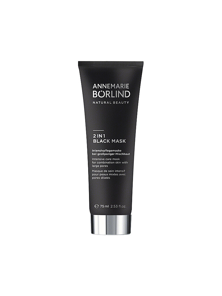 ANNEMARIE BÖRLIND 2 IN 1 BLACK MASK 75ml