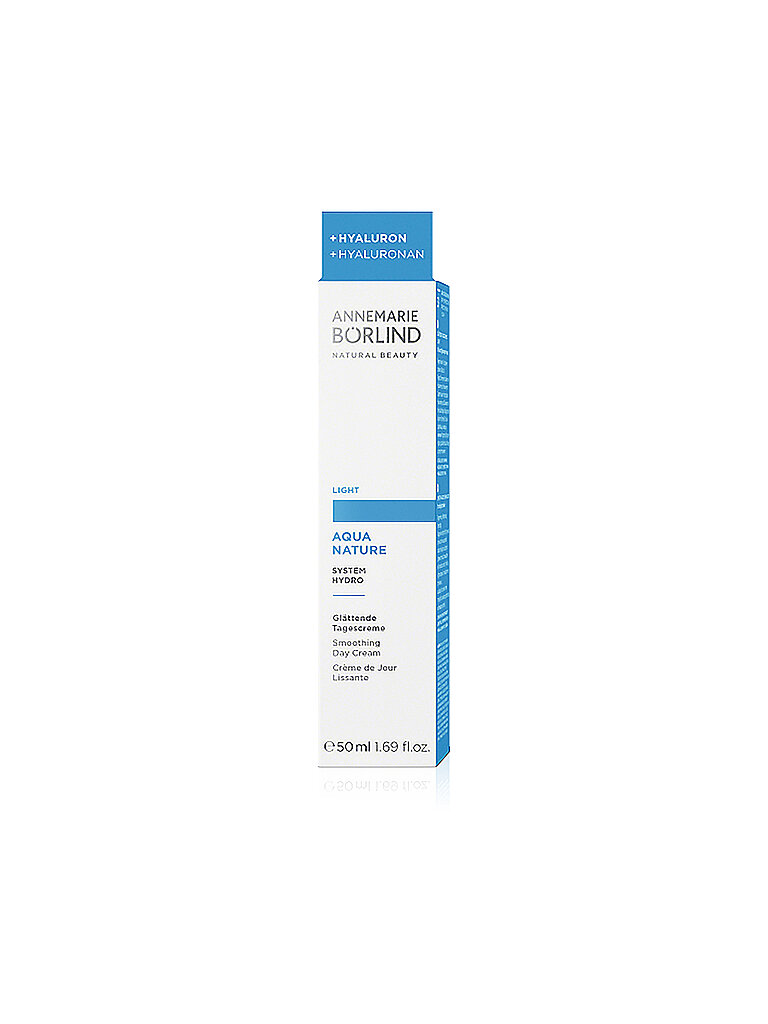 ANNEMARIE BÖRLIND AQUANATURE Glättende Tagescreme Light 50ml