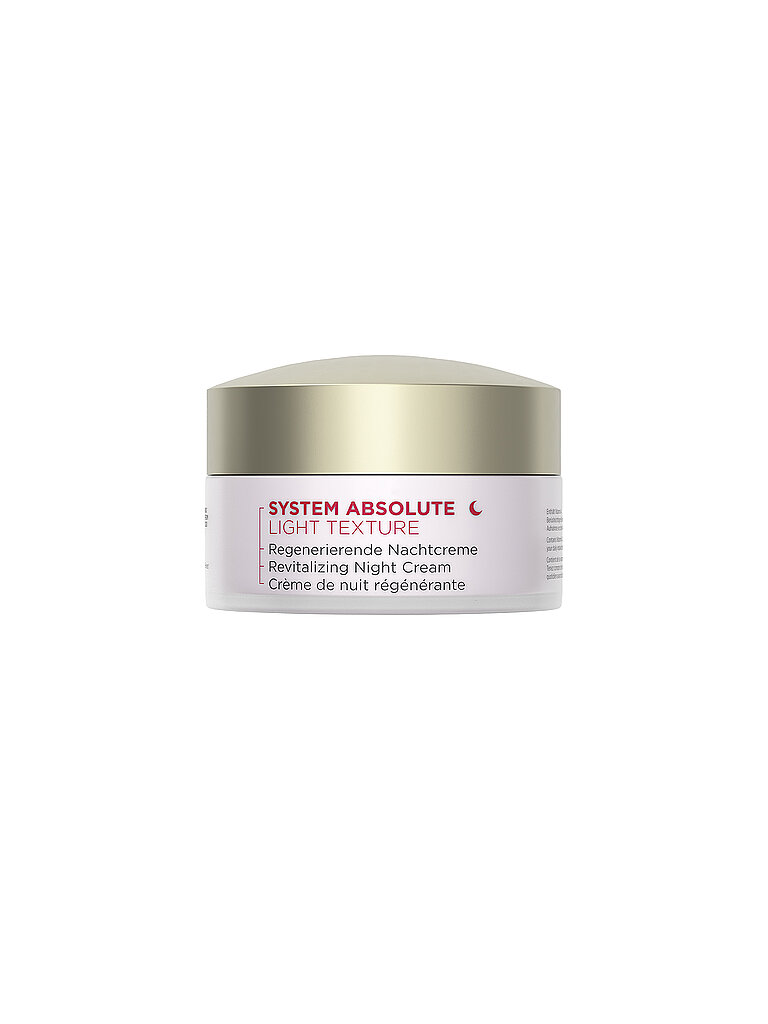 ANNEMARIE BÖRLIND SYSTEM ABSOLUTE Regenerierende Nachtcreme Leichte Texture 50ml