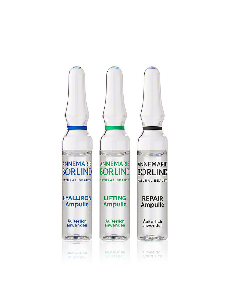 ANNEMARIE BÖRLIND | AMPULLEN-SET für die individuelle Beauty Routine 18ml | keine Farbe