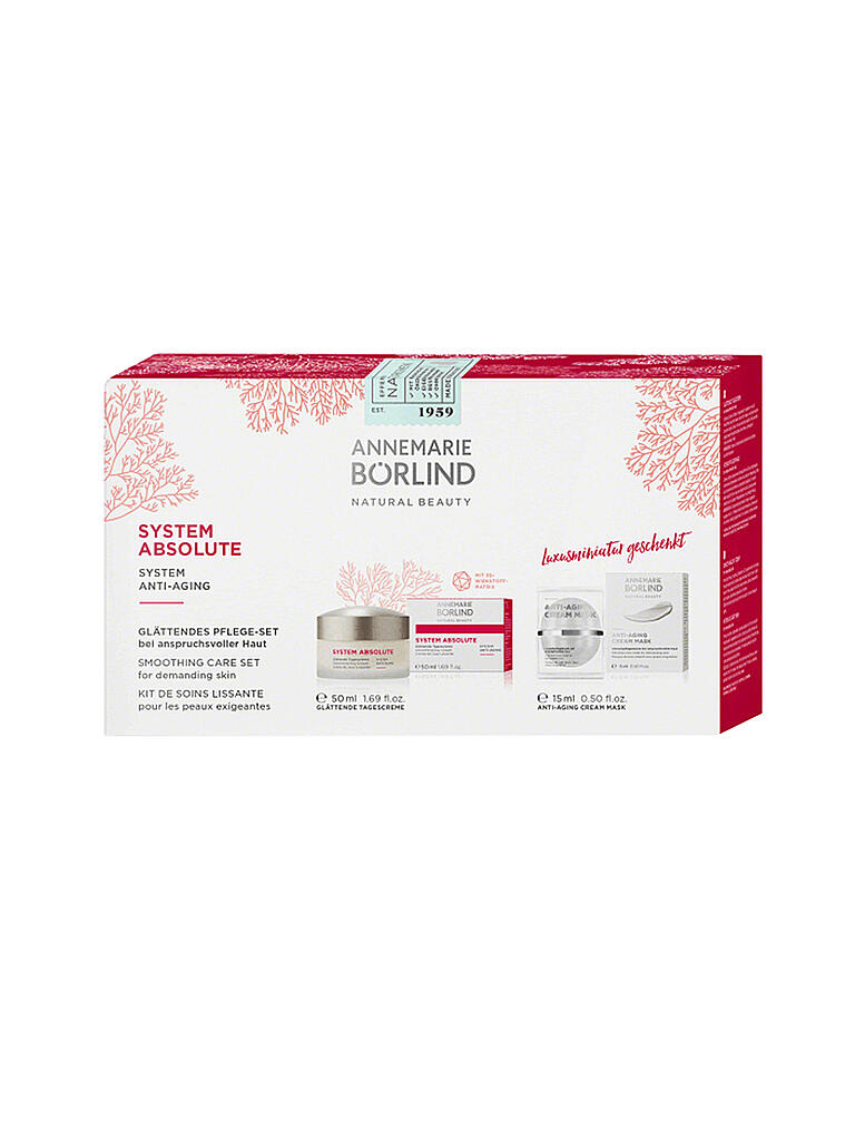 ANNEMARIE BÖRLIND | Geschenkset - GLÄTTENDES PFLEGE-SET bei anspruchsvoller Haut 50ml / 15ml | keine Farbe