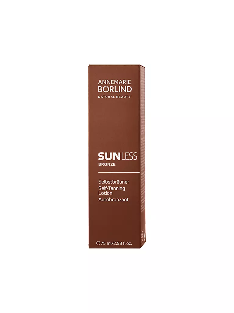 ANNEMARIE BÖRLIND | SUNLESS BRONZE Selbstbräuner 75ml | keine Farbe