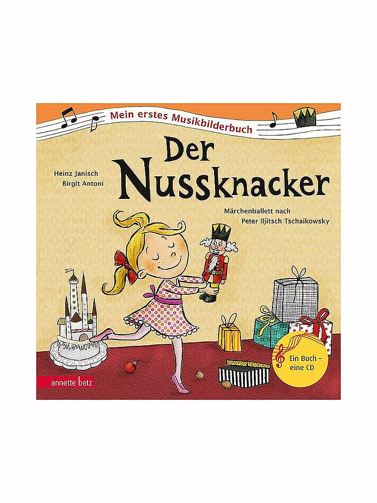 ANNETTE BETZ VERLAG | Buch - Der Nussknacker mit Audio-CD | keine Farbe