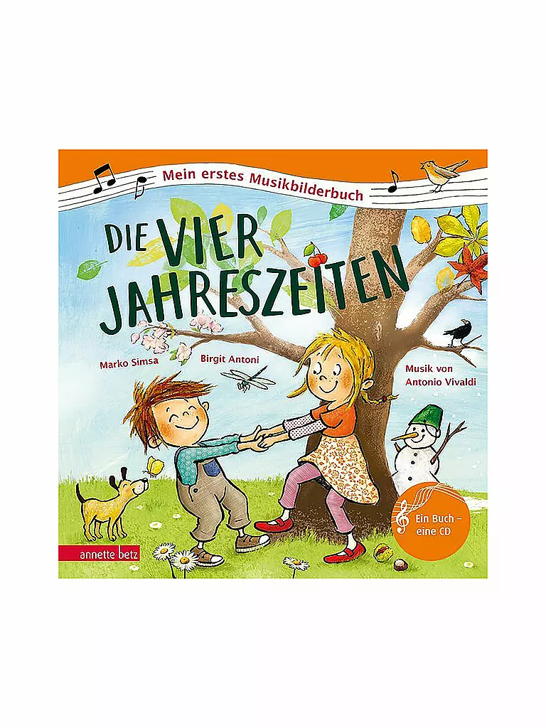 ANNETTE BETZ VERLAG | Buch - Die vier Jahreszeiten mit Audio CD | keine Farbe