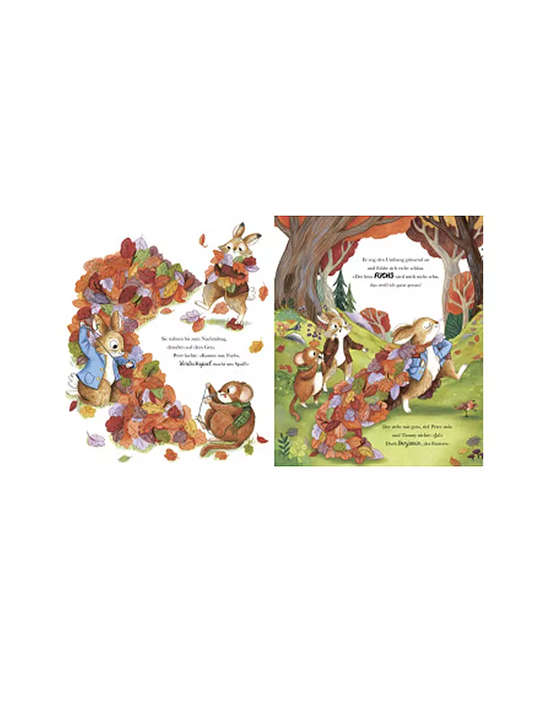 ANNETTE BETZ VERLAG | Buch - Peter Hase - Flinker als Fuchs: Ein liebevoll gereimtes Herbst-Abenteuer | keine Farbe