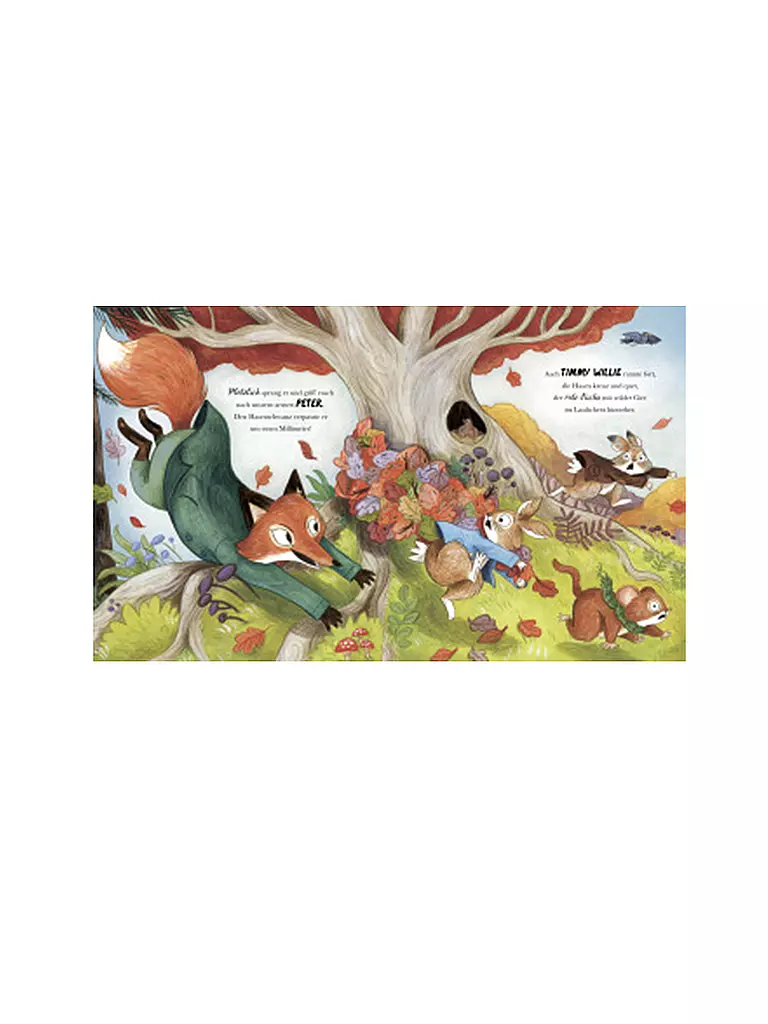 ANNETTE BETZ VERLAG | Buch - Peter Hase - Flinker als Fuchs: Ein liebevoll gereimtes Herbst-Abenteuer | keine Farbe