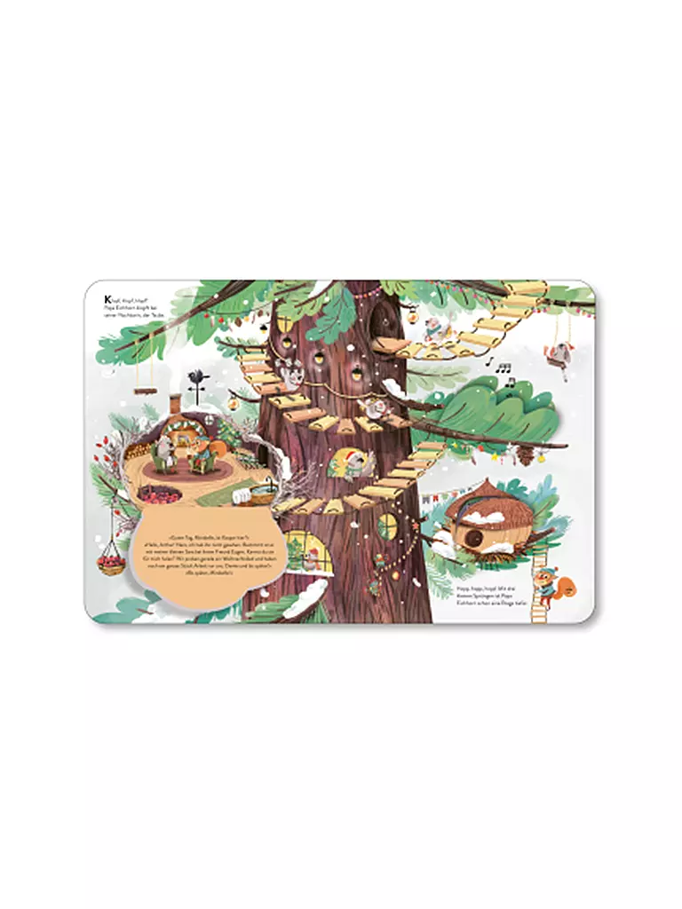 Der Blaue Bär Im Großen Haus ANNETTE BETZ VERLAG Buch - Weihnacht im großen Tannenbaum - Ein