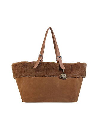 ANOKHI | Ledertasche - Shopper 