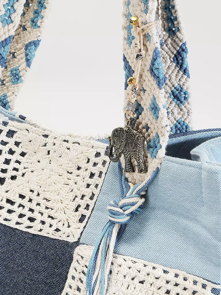 ANOKHI | Tasche - Tote Bag BOOK TOTE Large | hellblau