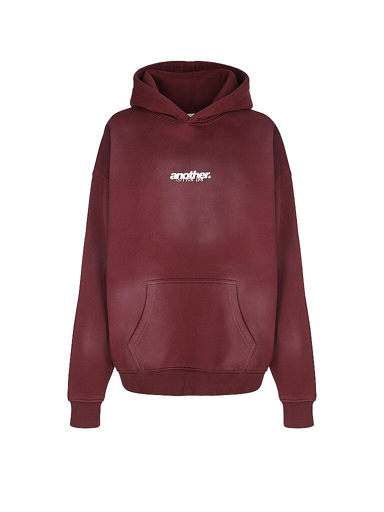 ANOTHER COTTON LAB Kapuzensweater - Hoodie TASTE OF SUMMER dunkelrot | S