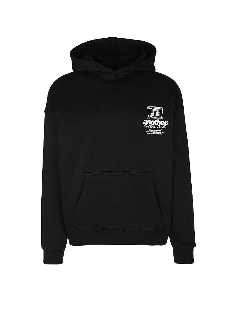 ANOTHER COTTON LAB Kapuzensweater - Hoodie SUNDAY MORNING schwarz | S