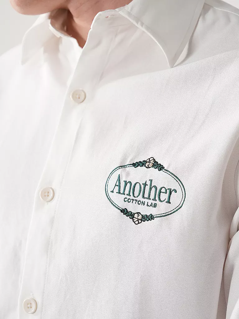 ANOTHER COTTON LAB | Hemd Regular Fit | weiss