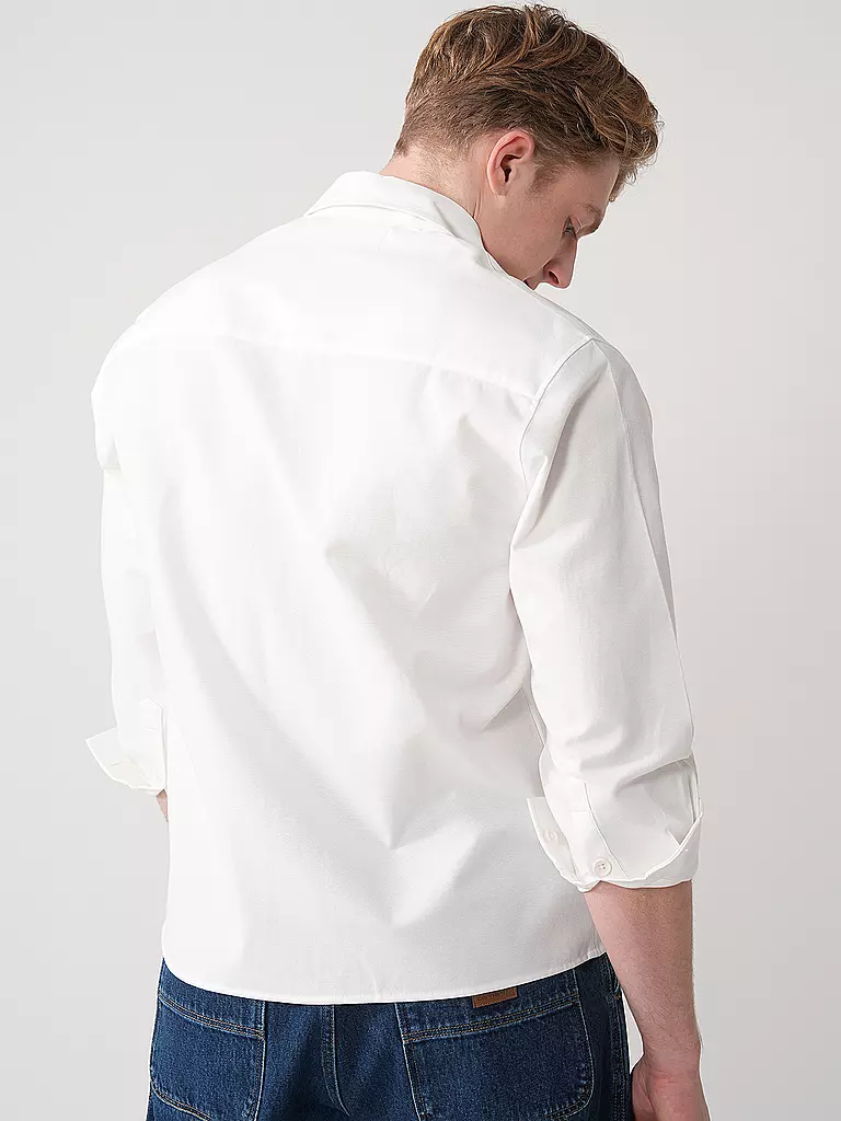 ANOTHER COTTON LAB | Hemd Regular Fit | weiss