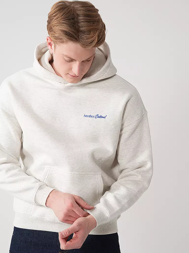 ANOTHER COTTON LAB | Kapuzensweater - Hoodie  | hellgrau