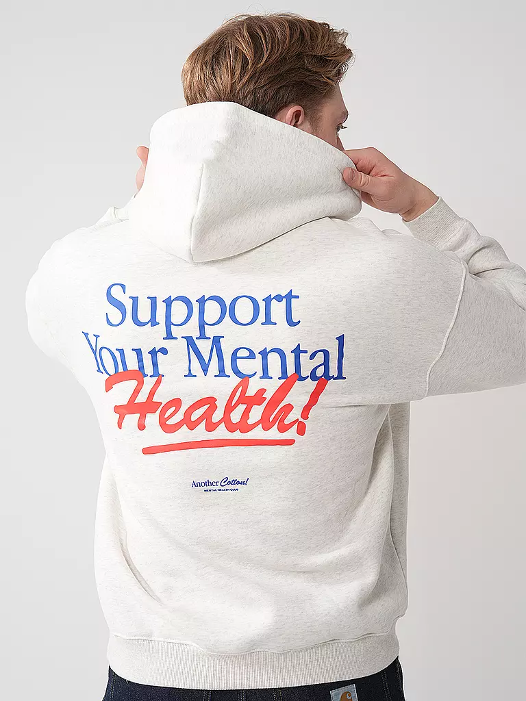ANOTHER COTTON LAB | Kapuzensweater - Hoodie  | hellgrau