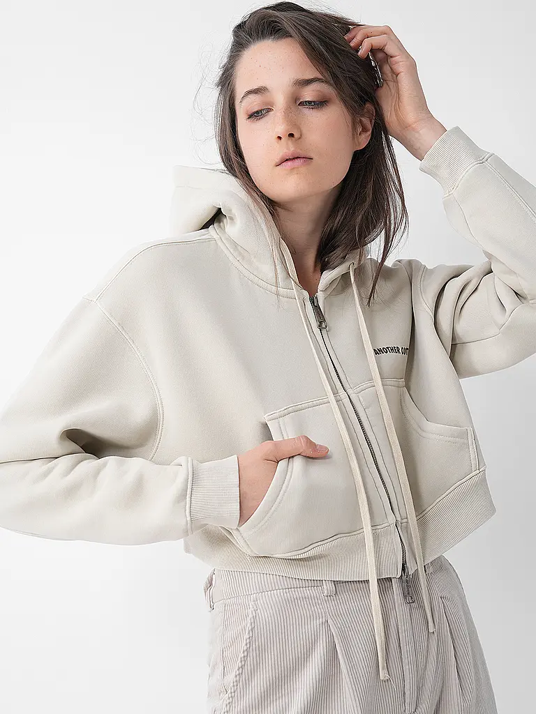 ANOTHER COTTON LAB | Sweatjacke  | Weiss