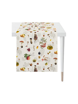 APELT | Tischläufer 140x48cm SEASON Weiss