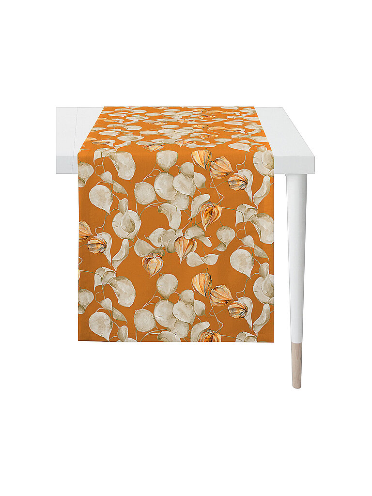 APELT Tischläufer 140x48cm SEASON Orange orange