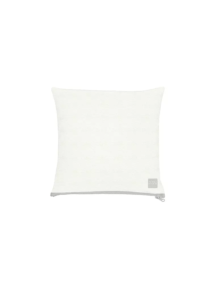 APELT | Kissenhülle Uni OUTDOOR 49x49cm Weiss | weiss