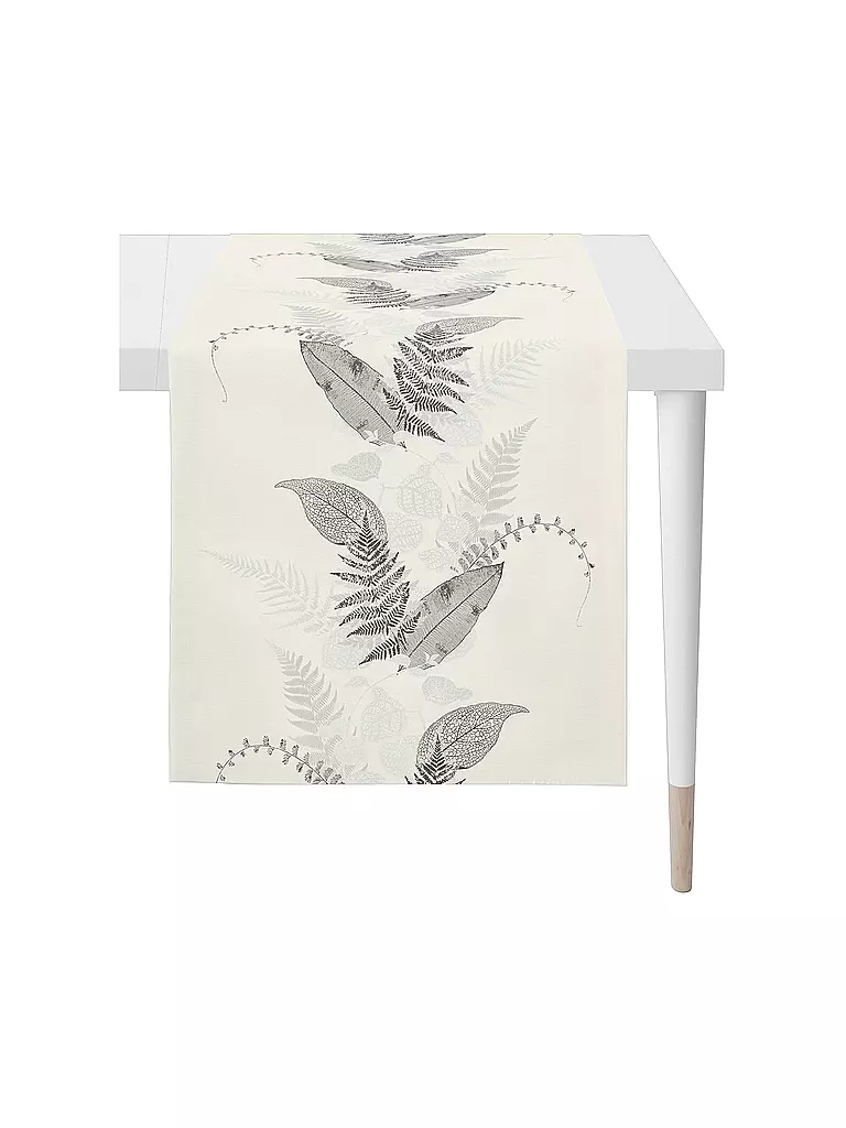 APELT | Tischläufer 48x140cm HERBSTZEIT creme | beige