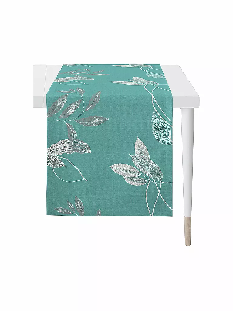 APELT | Tischläufer Loft Style 48x140cm Türkis | türkis