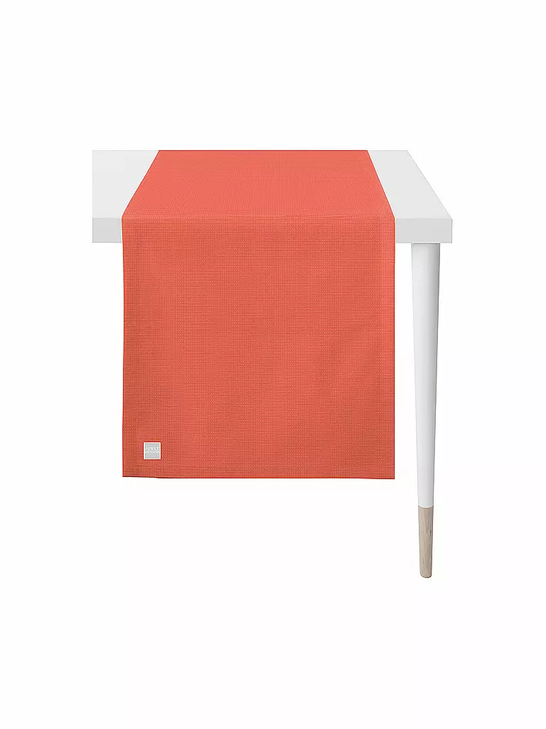 APELT | Tischläufer Outdoor 46x140cm Koralle | koralle