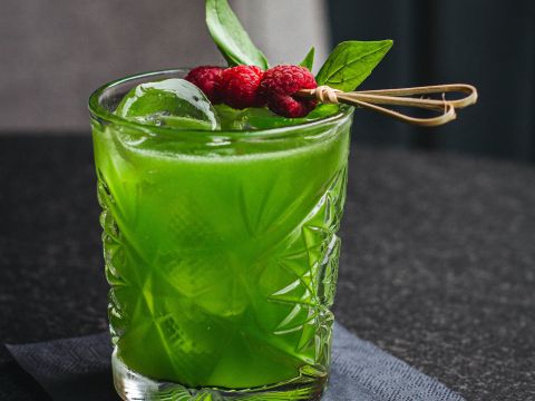 Gin Basil Smash