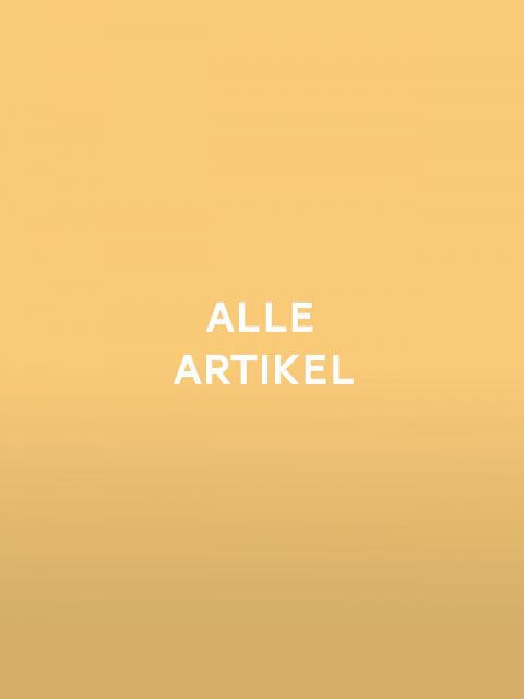 Ein einfarbig gelber Hintergrund mit zentriertem weißem Text „ALLE ARTIKEL“.