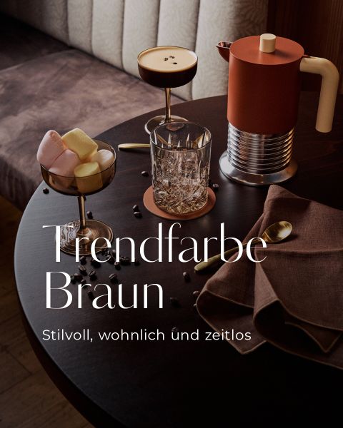 Trendfarbe Braun: stilvoll, wohnlich und zeitlos.