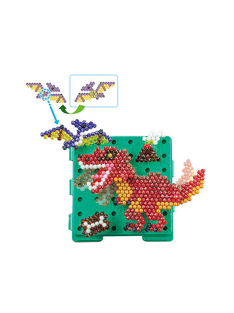 Aquabeads 32758 Mini Glitzerspielset – über 200 Perlen, Mit Tablett Und Sprüher, Für Kinder Ab 4