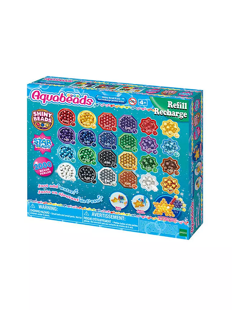 AQUABEADS | Perlmuttperlen Nachfüllpack | keine Farbe