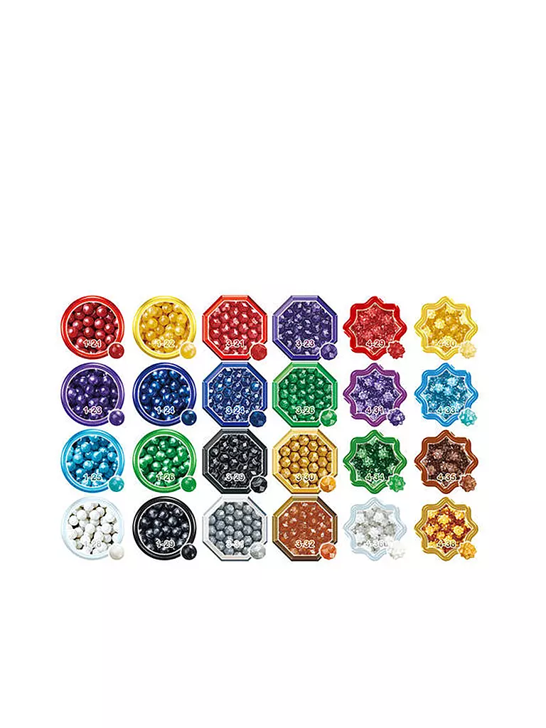 AQUABEADS | Perlmuttperlen Nachfüllpack | keine Farbe