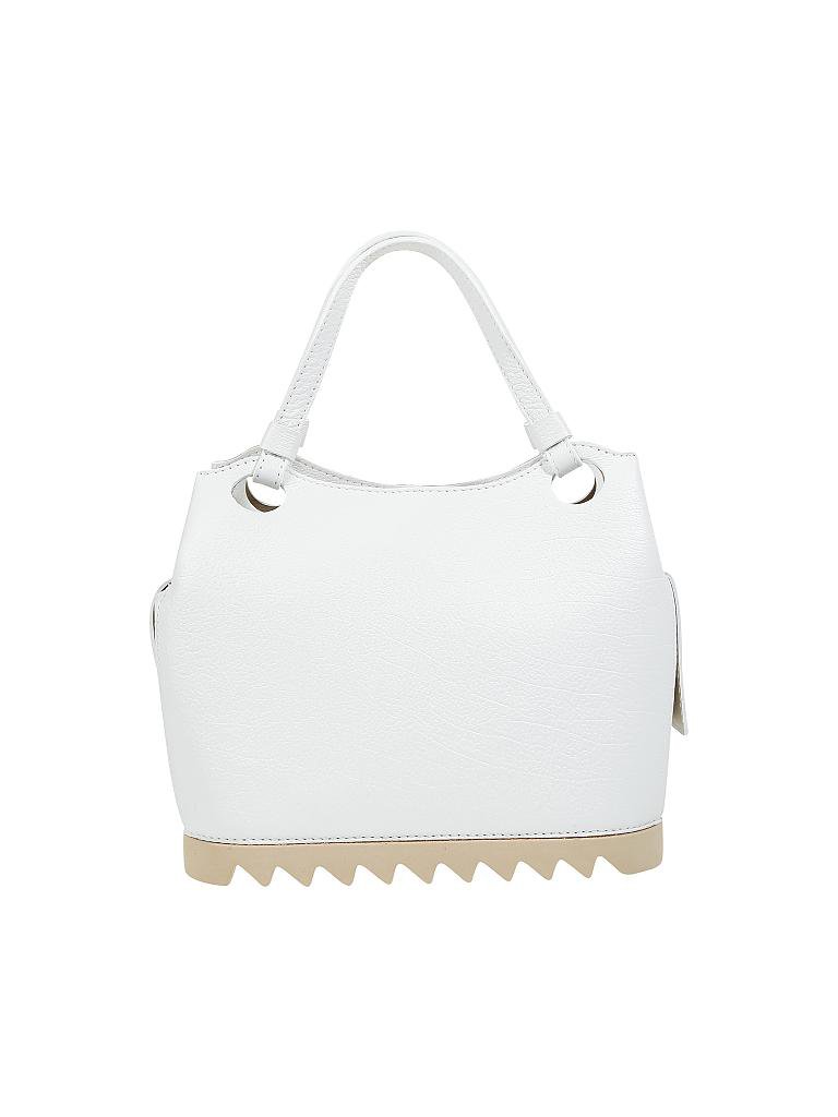 ARCADIA | Ledertasche - Crossbody | weiss