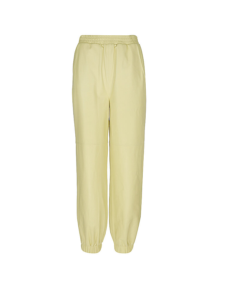 ARMA Lederhose Soraia gelb | 36