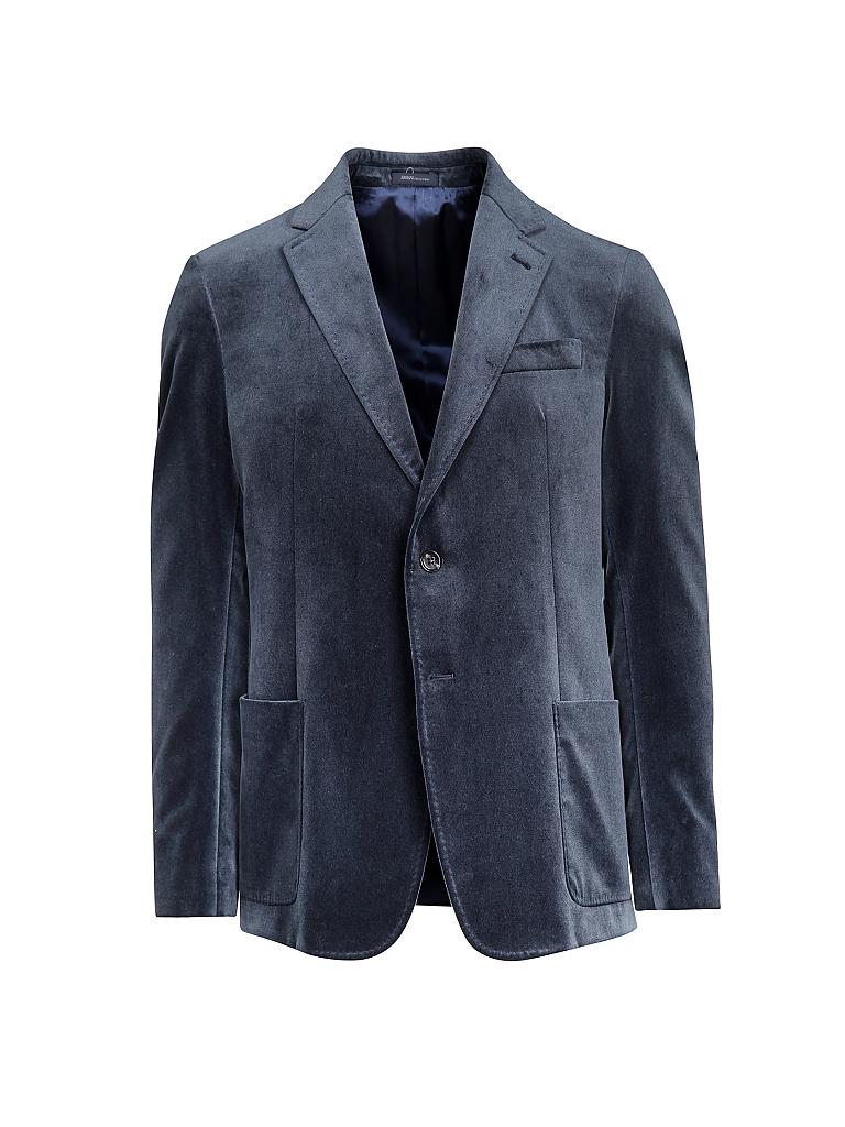 ARMANI COLLEZIONI | Samt-Sakko | blau