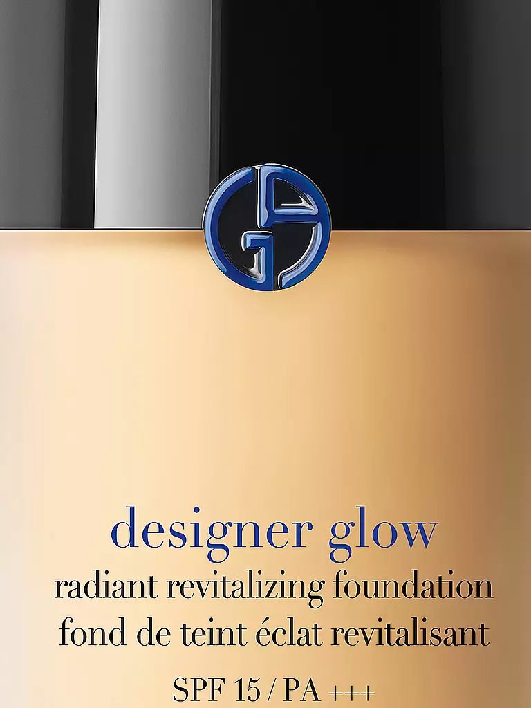 ARMANI COSMETICS |  Designer Glow Foundation 30ml LSF 20 (3) | camel